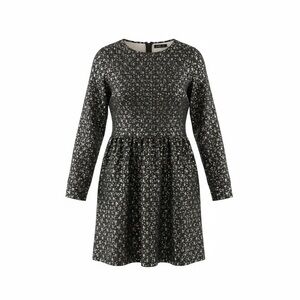 Very J Black Denim Sparkly Dress